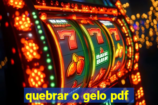 quebrar o gelo pdf